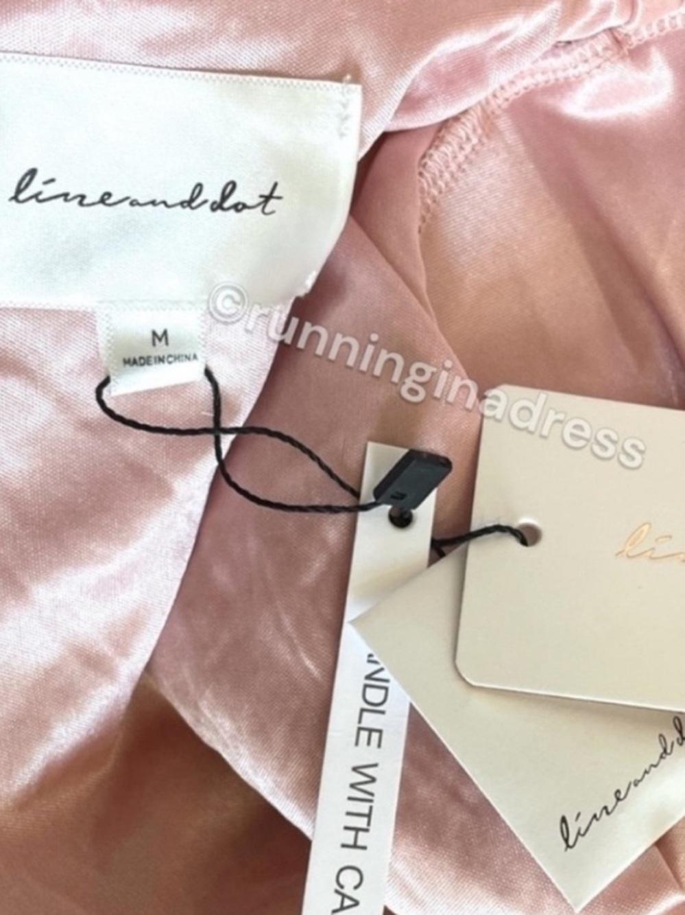 NWT Line & Dot Valeria Pink Sequin Cutout Mini Dress Medium Revolve - Picture 15 of 16
